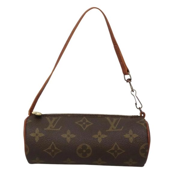 LOUIS VUITTON Monogram Papillon Pouch LV Auth - Picture 8 of 16